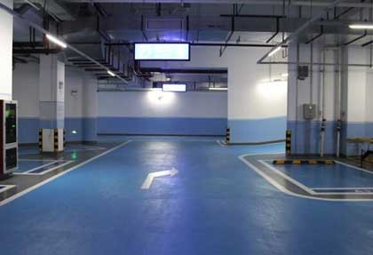 昆明停車場(chǎng)地坪